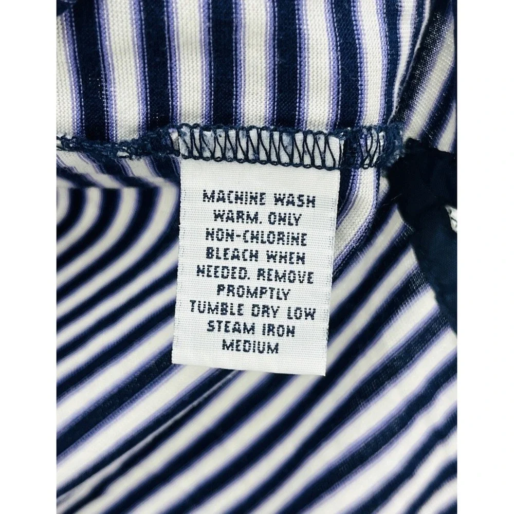 Ralph Lauren Polo Golf Shirt Mens Size Large Striped Pima Cotton